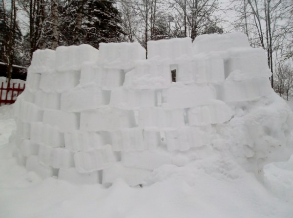 lumilinna-laatikkomuoteilla